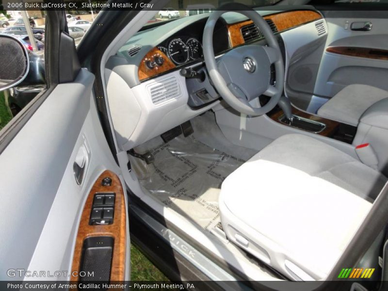 Slatestone Metallic / Gray 2006 Buick LaCrosse CX