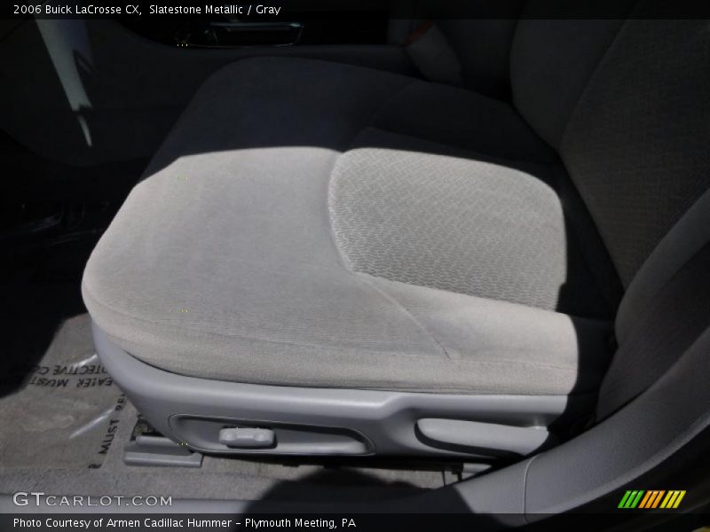 Slatestone Metallic / Gray 2006 Buick LaCrosse CX