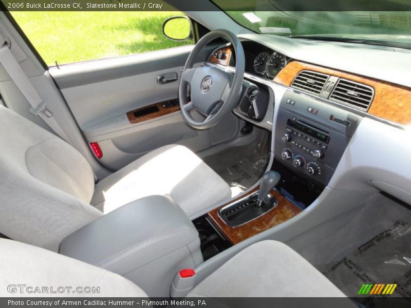Slatestone Metallic / Gray 2006 Buick LaCrosse CX