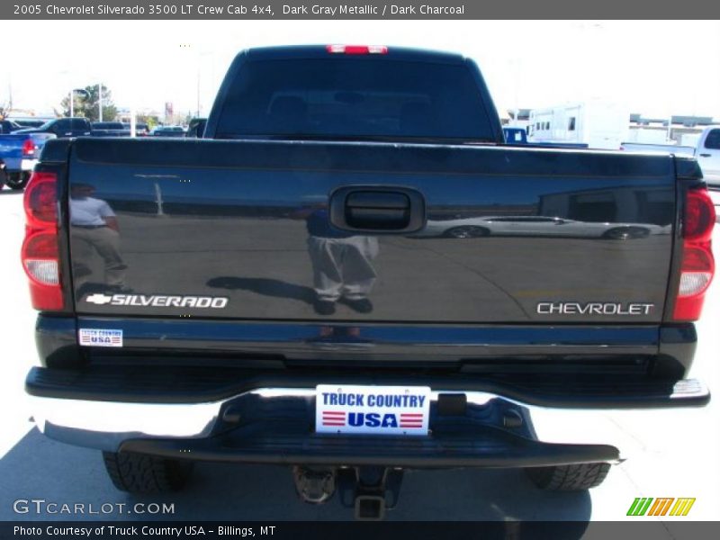 Dark Gray Metallic / Dark Charcoal 2005 Chevrolet Silverado 3500 LT Crew Cab 4x4