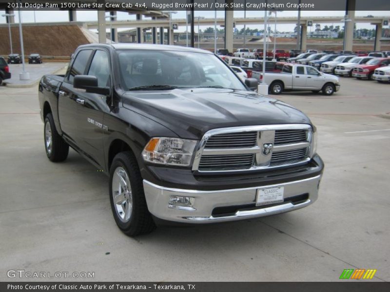 Rugged Brown Pearl / Dark Slate Gray/Medium Graystone 2011 Dodge Ram 1500 Lone Star Crew Cab 4x4