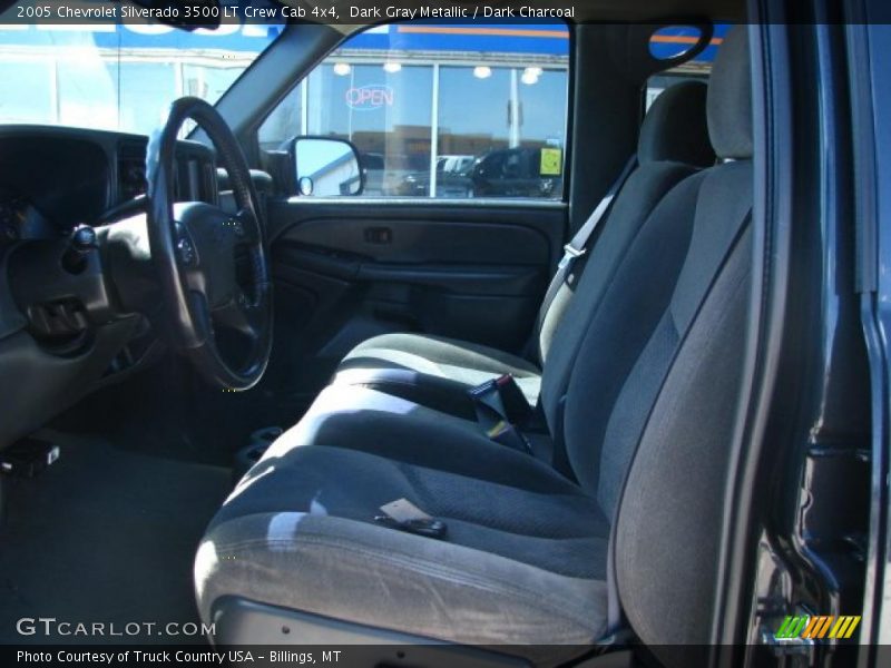 Dark Gray Metallic / Dark Charcoal 2005 Chevrolet Silverado 3500 LT Crew Cab 4x4