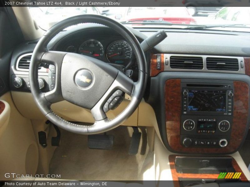 Black / Light Cashmere/Ebony 2007 Chevrolet Tahoe LTZ 4x4