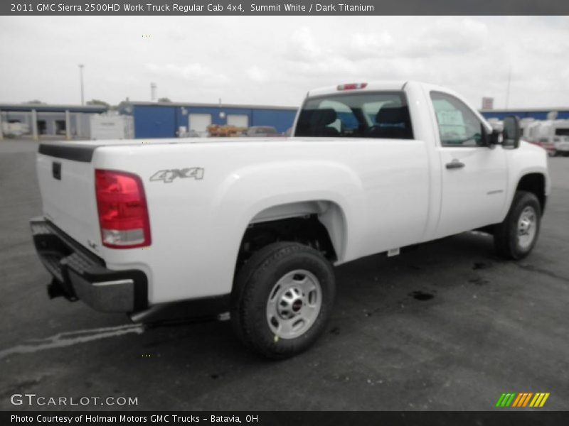  2011 Sierra 2500HD Work Truck Regular Cab 4x4 Wheel