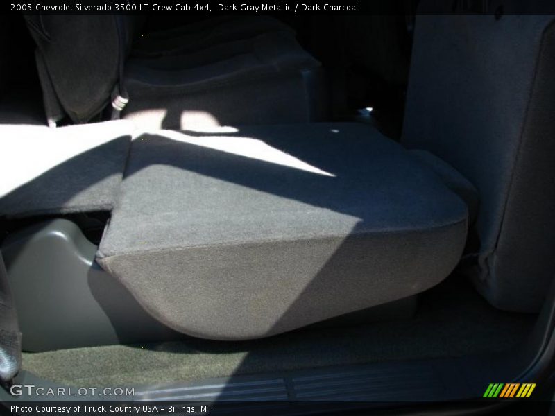 Dark Gray Metallic / Dark Charcoal 2005 Chevrolet Silverado 3500 LT Crew Cab 4x4