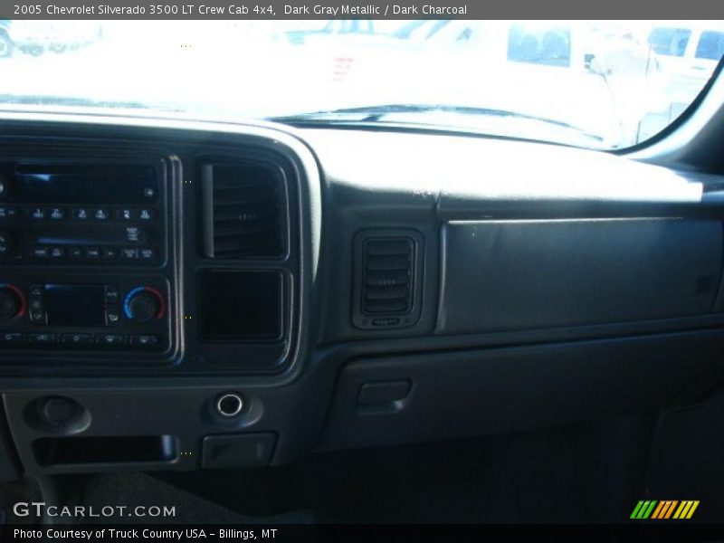 Dark Gray Metallic / Dark Charcoal 2005 Chevrolet Silverado 3500 LT Crew Cab 4x4