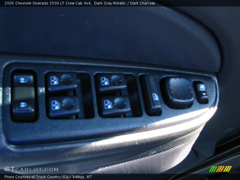 Dark Gray Metallic / Dark Charcoal 2005 Chevrolet Silverado 3500 LT Crew Cab 4x4