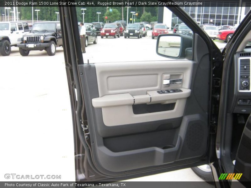 Rugged Brown Pearl / Dark Slate Gray/Medium Graystone 2011 Dodge Ram 1500 Lone Star Crew Cab 4x4