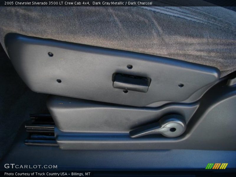 Dark Gray Metallic / Dark Charcoal 2005 Chevrolet Silverado 3500 LT Crew Cab 4x4