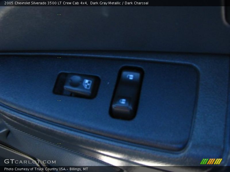 Dark Gray Metallic / Dark Charcoal 2005 Chevrolet Silverado 3500 LT Crew Cab 4x4