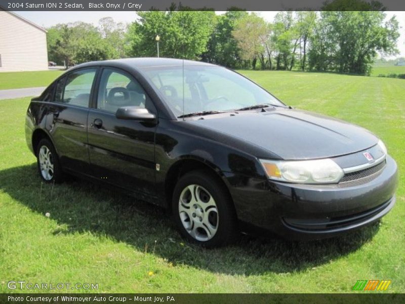Black Onyx / Grey 2004 Saturn ION 2 Sedan