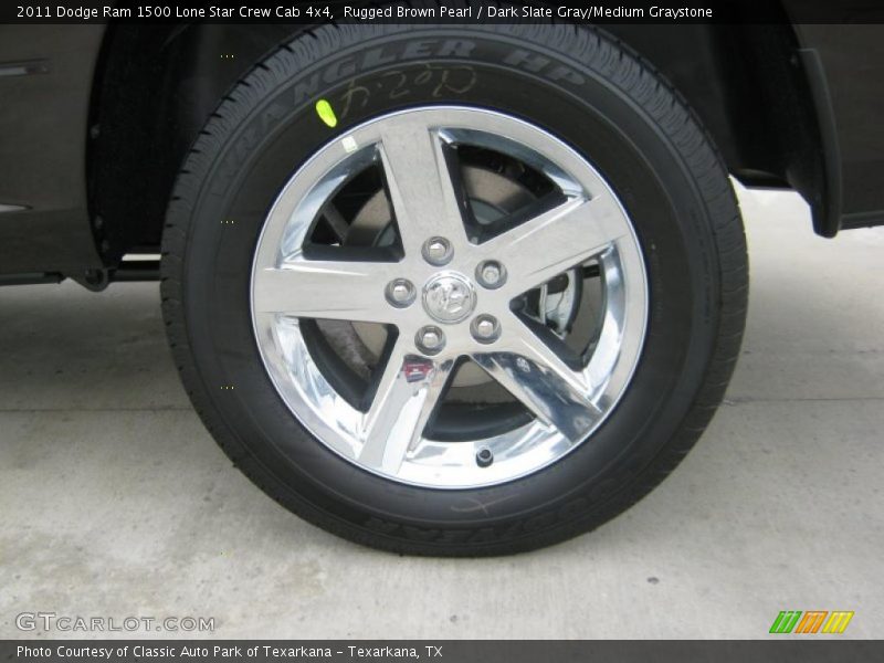 Rugged Brown Pearl / Dark Slate Gray/Medium Graystone 2011 Dodge Ram 1500 Lone Star Crew Cab 4x4