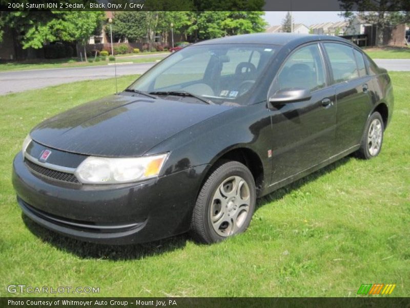 Black Onyx / Grey 2004 Saturn ION 2 Sedan