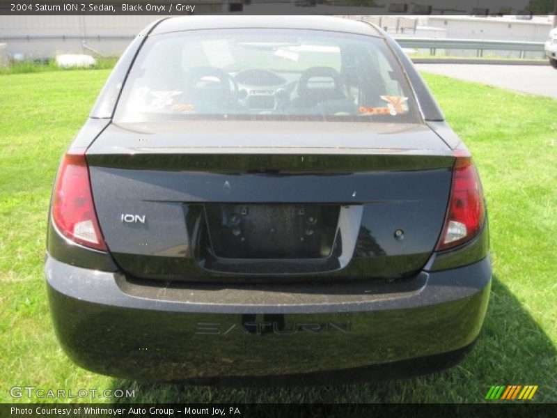 Black Onyx / Grey 2004 Saturn ION 2 Sedan