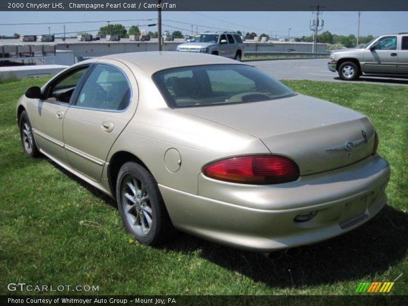 Champagne Pearl Coat / Camel/Tan 2000 Chrysler LHS