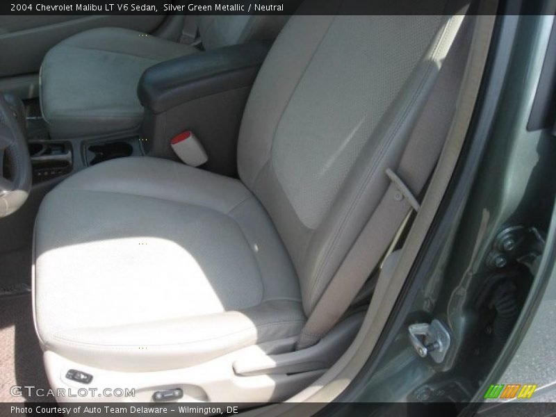 Silver Green Metallic / Neutral 2004 Chevrolet Malibu LT V6 Sedan