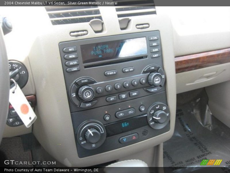 Silver Green Metallic / Neutral 2004 Chevrolet Malibu LT V6 Sedan