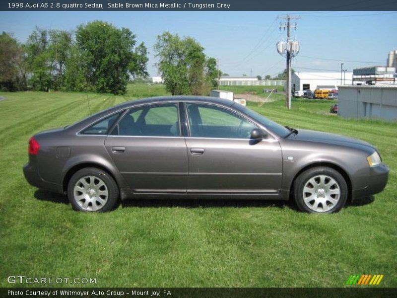  1998 A6 2.8 quattro Sedan Sable Brown Mica Metallic