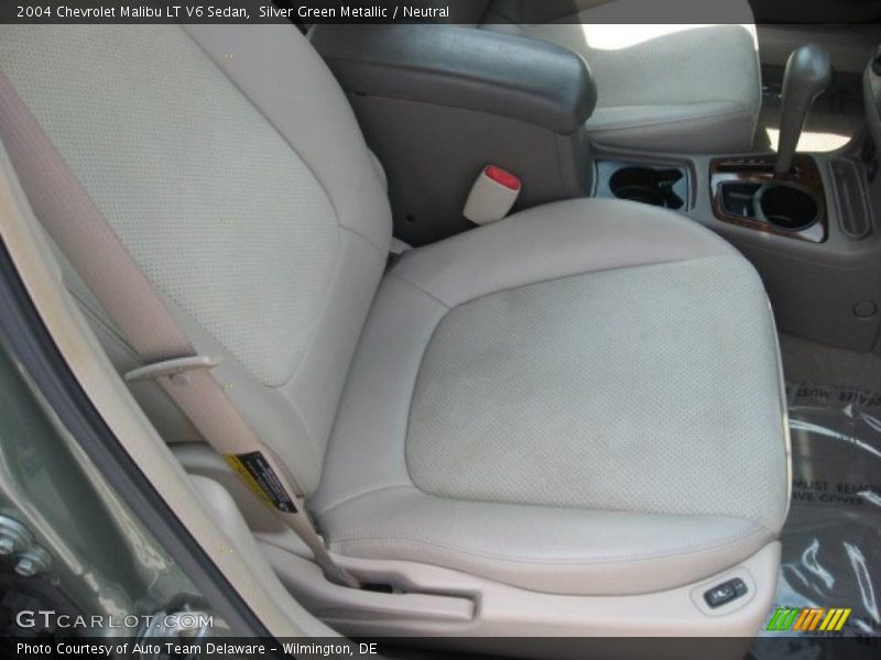 Silver Green Metallic / Neutral 2004 Chevrolet Malibu LT V6 Sedan