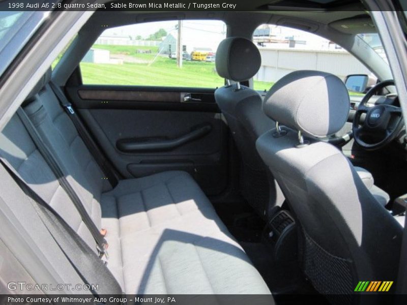 Sable Brown Mica Metallic / Tungsten Grey 1998 Audi A6 2.8 quattro Sedan