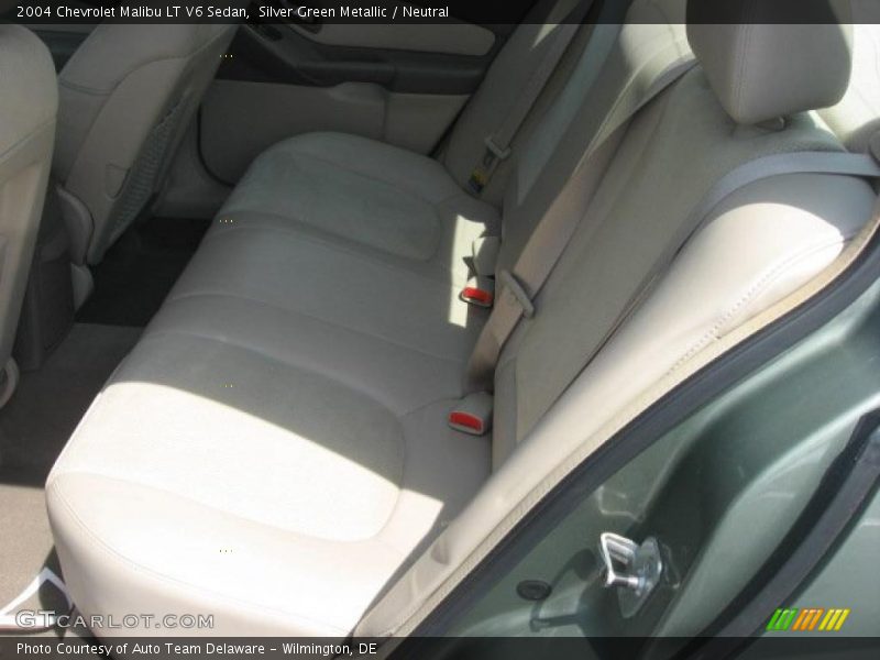 Silver Green Metallic / Neutral 2004 Chevrolet Malibu LT V6 Sedan