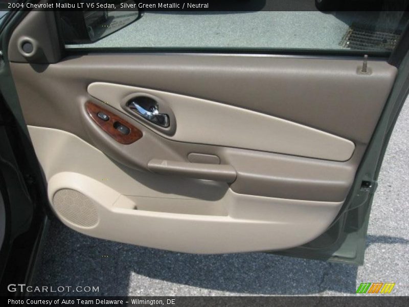 Silver Green Metallic / Neutral 2004 Chevrolet Malibu LT V6 Sedan