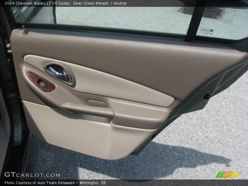 Silver Green Metallic / Neutral 2004 Chevrolet Malibu LT V6 Sedan