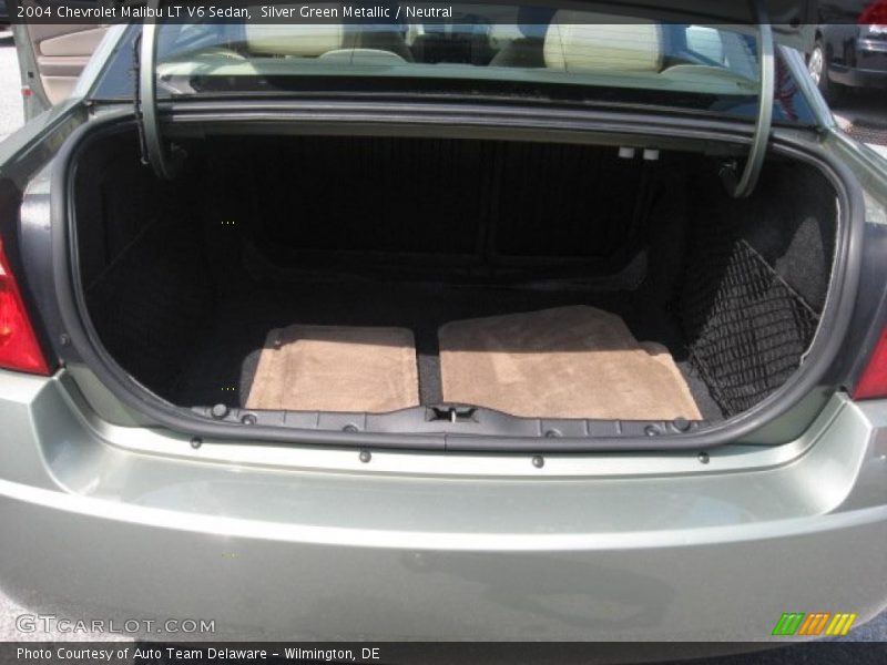 Silver Green Metallic / Neutral 2004 Chevrolet Malibu LT V6 Sedan