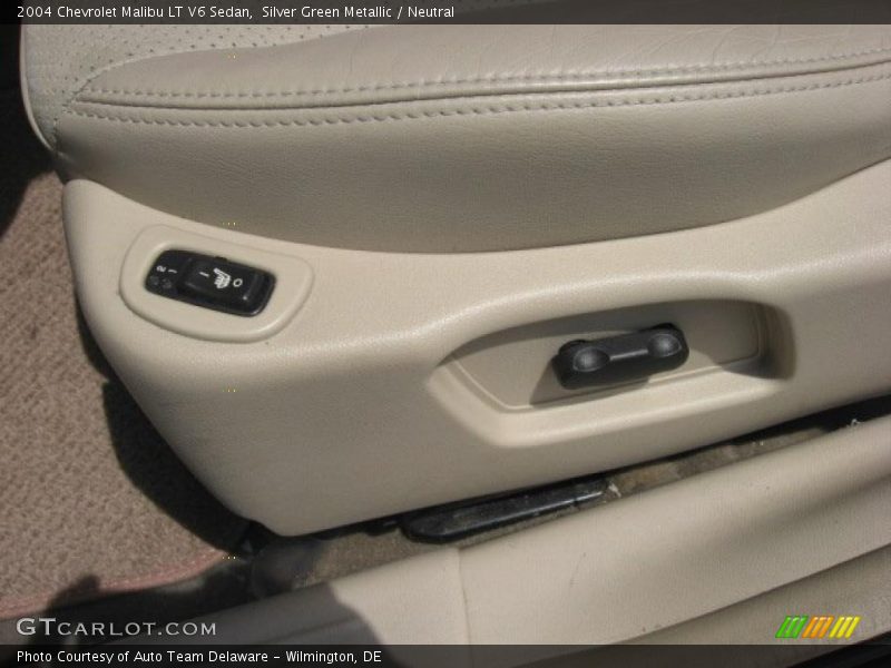 Silver Green Metallic / Neutral 2004 Chevrolet Malibu LT V6 Sedan