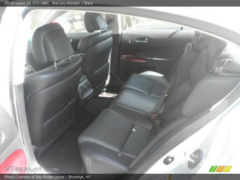 Mercury Metallic / Black 2008 Lexus GS 350 AWD
