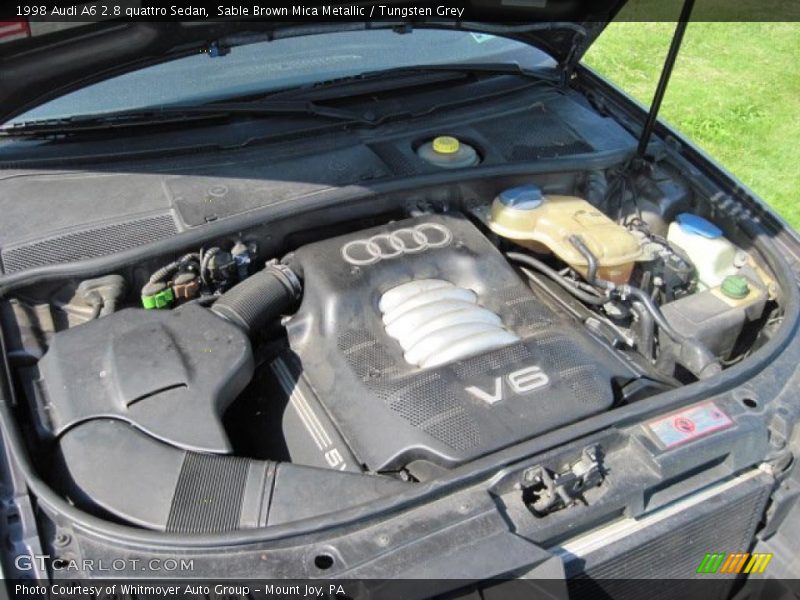 Sable Brown Mica Metallic / Tungsten Grey 1998 Audi A6 2.8 quattro Sedan