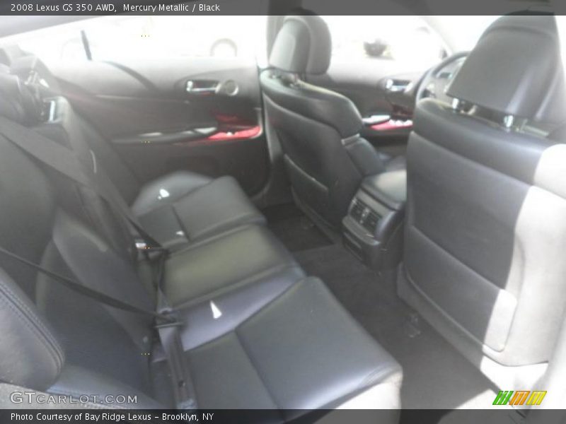 Mercury Metallic / Black 2008 Lexus GS 350 AWD