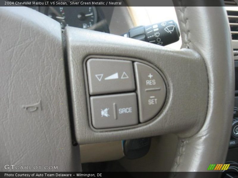 Silver Green Metallic / Neutral 2004 Chevrolet Malibu LT V6 Sedan
