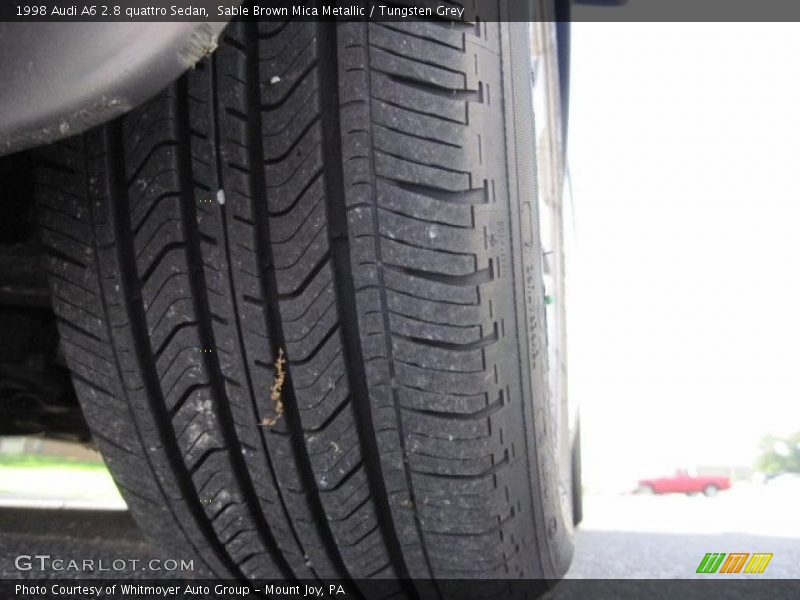 Sable Brown Mica Metallic / Tungsten Grey 1998 Audi A6 2.8 quattro Sedan