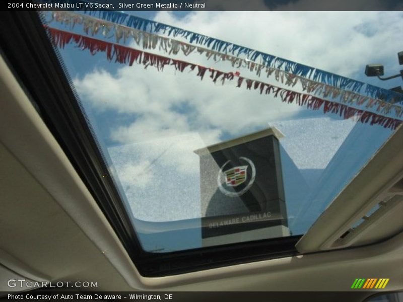 Silver Green Metallic / Neutral 2004 Chevrolet Malibu LT V6 Sedan