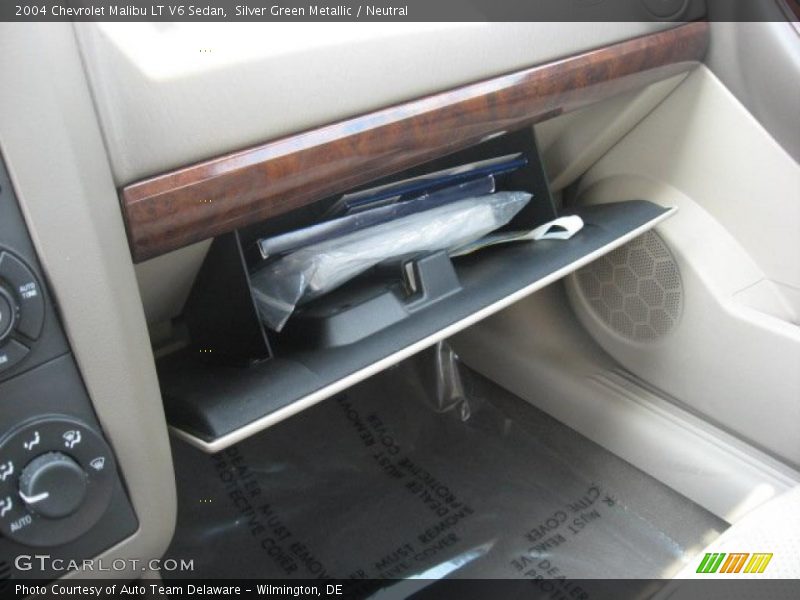 Silver Green Metallic / Neutral 2004 Chevrolet Malibu LT V6 Sedan