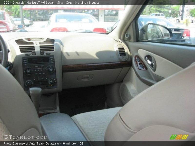 Silver Green Metallic / Neutral 2004 Chevrolet Malibu LT V6 Sedan