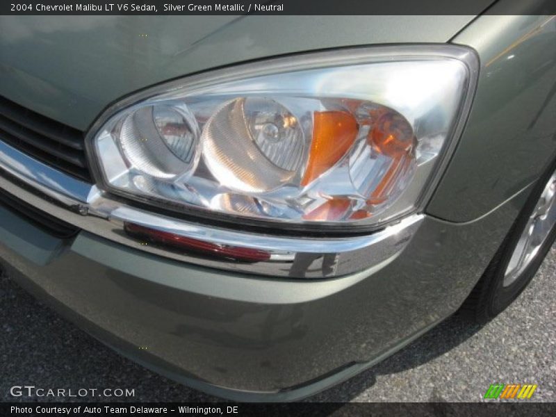 Silver Green Metallic / Neutral 2004 Chevrolet Malibu LT V6 Sedan