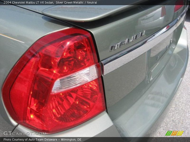 Silver Green Metallic / Neutral 2004 Chevrolet Malibu LT V6 Sedan