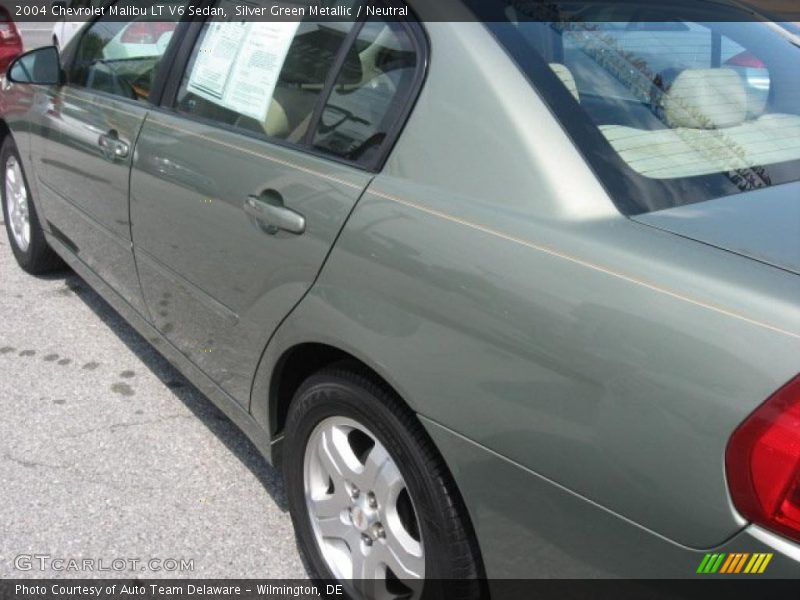 Silver Green Metallic / Neutral 2004 Chevrolet Malibu LT V6 Sedan