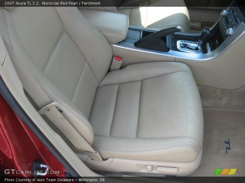 Moroccan Red Pearl / Parchment 2007 Acura TL 3.2