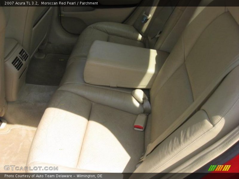 Moroccan Red Pearl / Parchment 2007 Acura TL 3.2