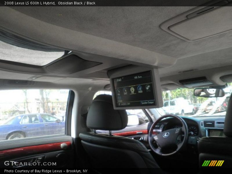Obsidian Black / Black 2008 Lexus LS 600h L Hybrid