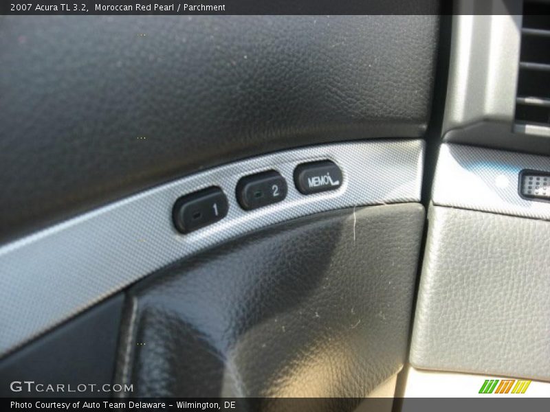 Moroccan Red Pearl / Parchment 2007 Acura TL 3.2