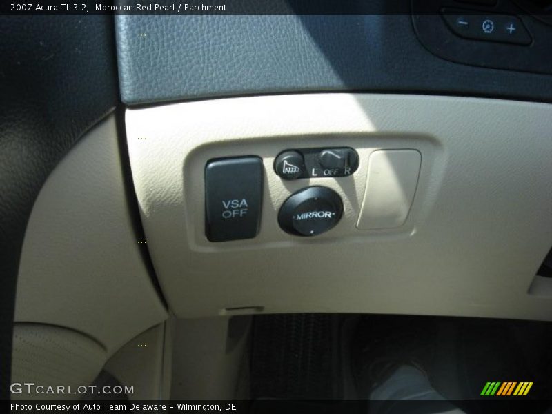 Moroccan Red Pearl / Parchment 2007 Acura TL 3.2