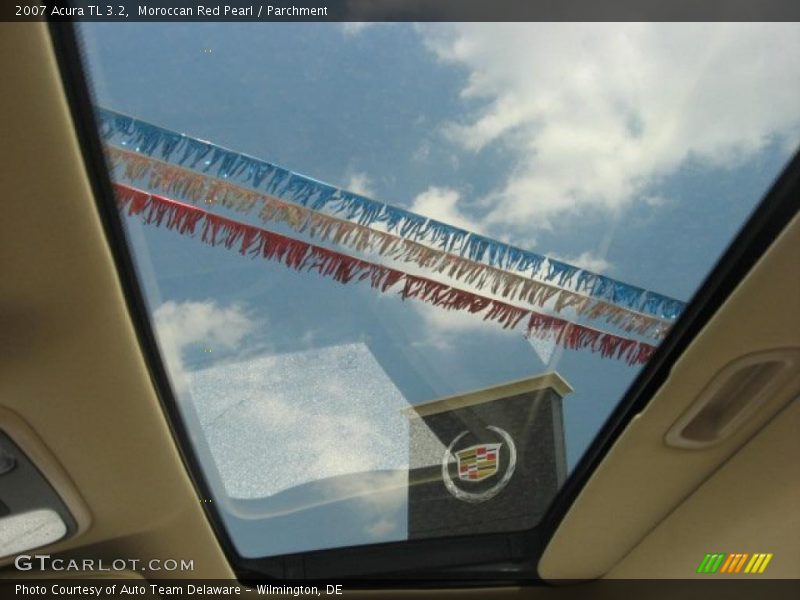 Moroccan Red Pearl / Parchment 2007 Acura TL 3.2