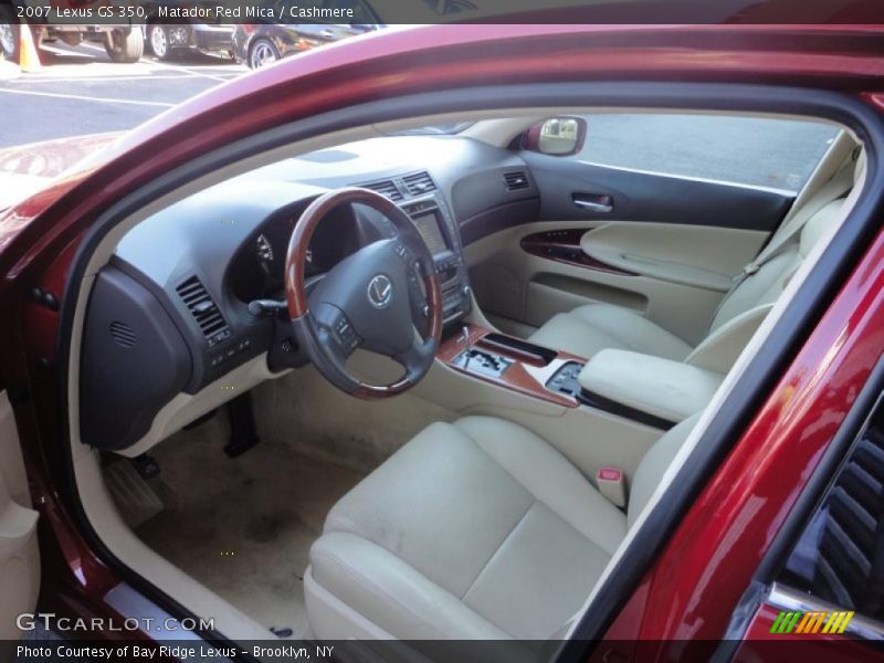 Matador Red Mica / Cashmere 2007 Lexus GS 350