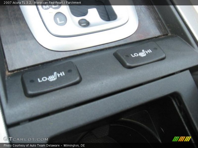 Moroccan Red Pearl / Parchment 2007 Acura TL 3.2