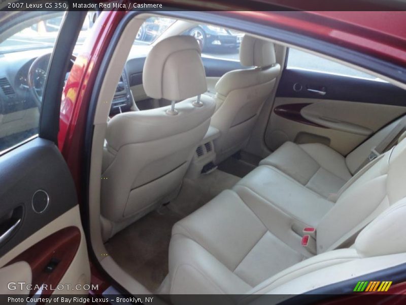 Matador Red Mica / Cashmere 2007 Lexus GS 350