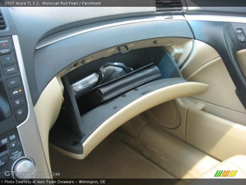 Moroccan Red Pearl / Parchment 2007 Acura TL 3.2